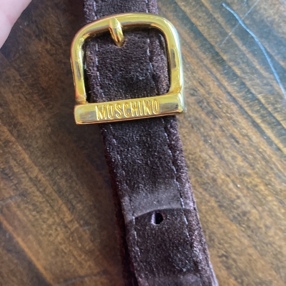 Moschino suede purse - Picture 3 of 9